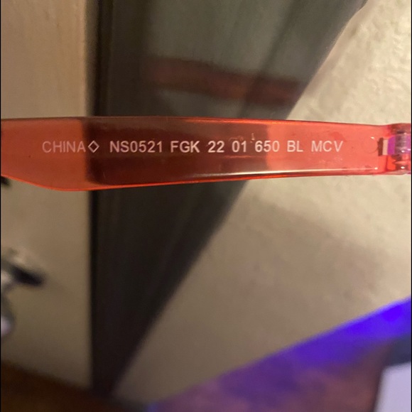 pink glasses frames 🐼🐼🐼 - Picture 2 of 7